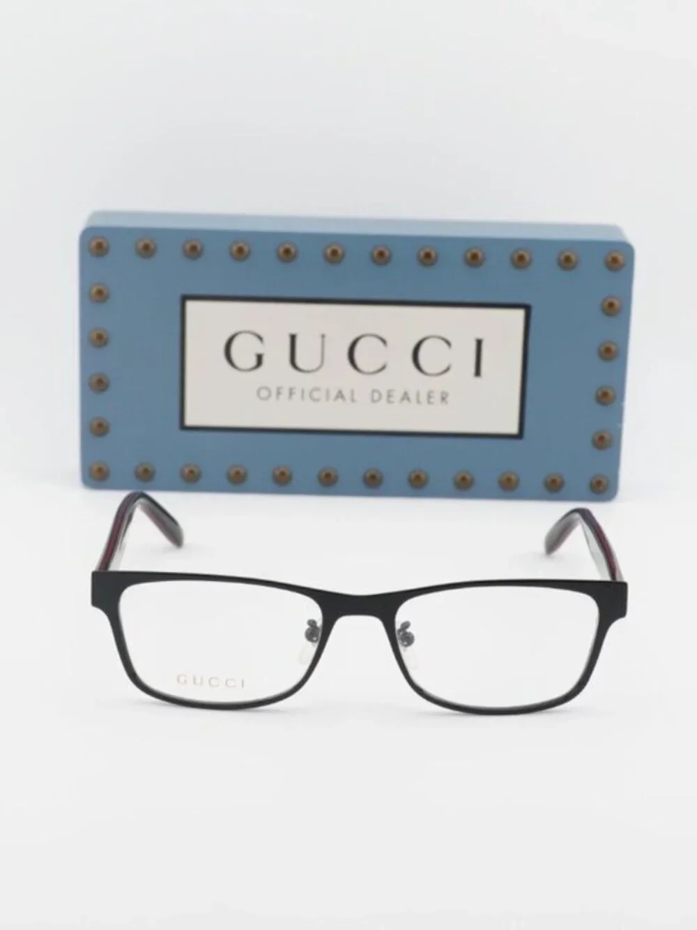 Gucci GG0274OJ 001 Rectangle Eyeglasses 55mm – Black
